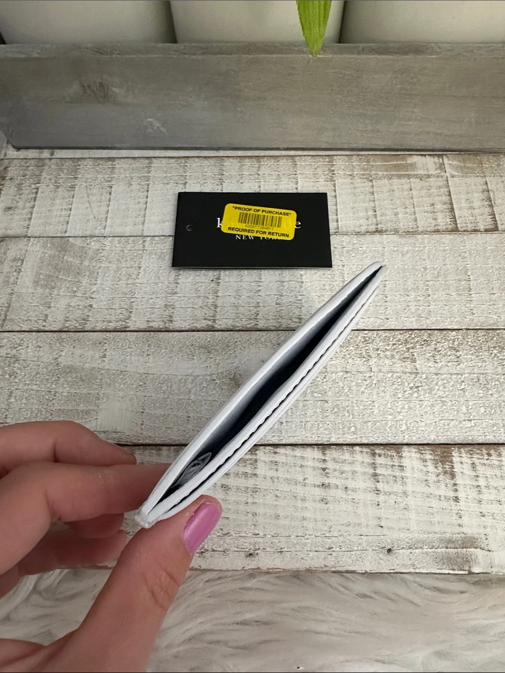 Nwt Kate spade hidden garden card holder